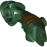 Lego Arm, Bigfig, Leatherhead / Dark Green