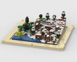 4x4 Micro Village with Map Base 2