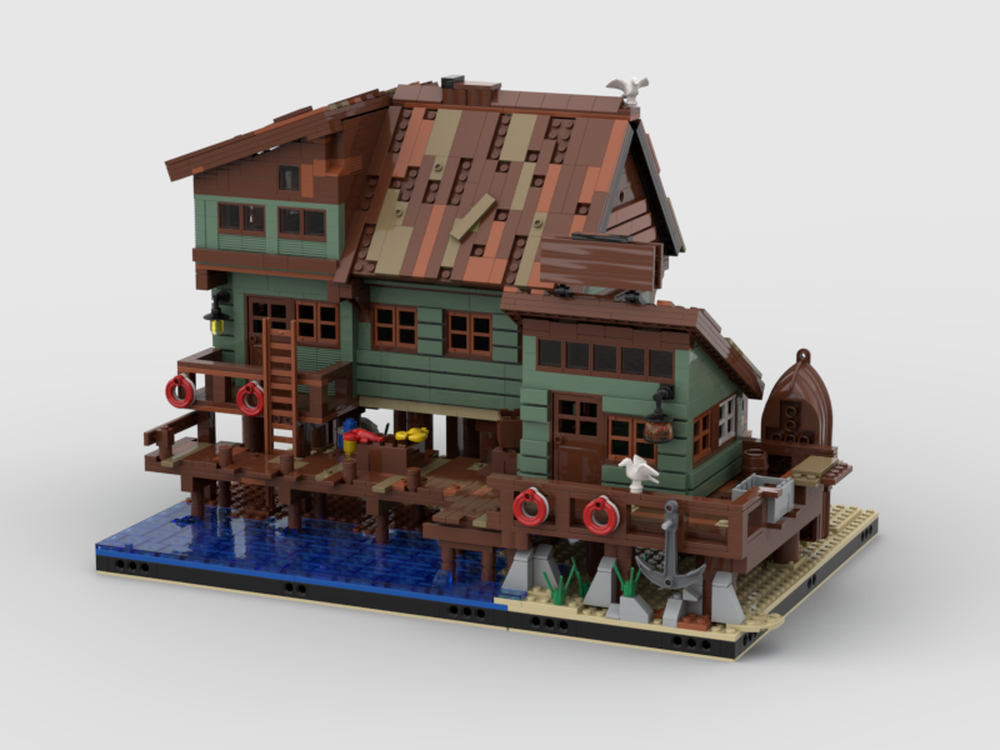 Lego Extension to the fishing store