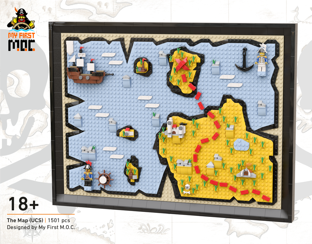 Lego The Map - (UCS Pirates Map)