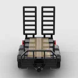 Small Flatbed Trailer