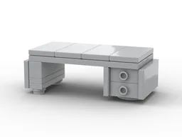 Desk - Minifig Scaled