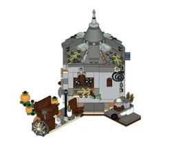 Hagrids Hut with closed (removable back) Part 2