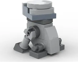 T3-M4 Droid Minifig-scale