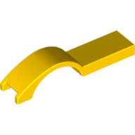 Lego Wheel Arch, Mudguard 1 x 4 1/2 / Yellow