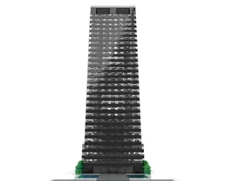 Seagram Building 1:800 Scale