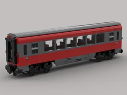 Second class passenger waggon from the ÖBB