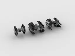 Mini Imperial TIE-Fighter, TIE Bomber and TIE Interceptor