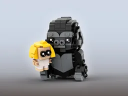 Kong Brickheadz LEGO MOC - King Kong