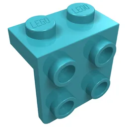 Bracket 1 x 2 - 2 x 2 / Medium Azure