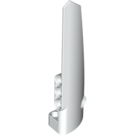 Lego Technic Panel Fairing #6 Long Smooth, Side B / White