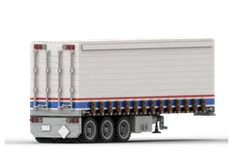 Model Team 5580 Curtainsider Trailer