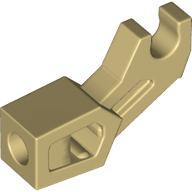 Lego Arm Mechanical with Clip [Thick Support] / Tan