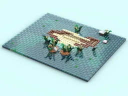 Ninjago City Base for Dragon Stone Shrine