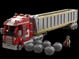 Freightliner Argosy with Tipper Trailer