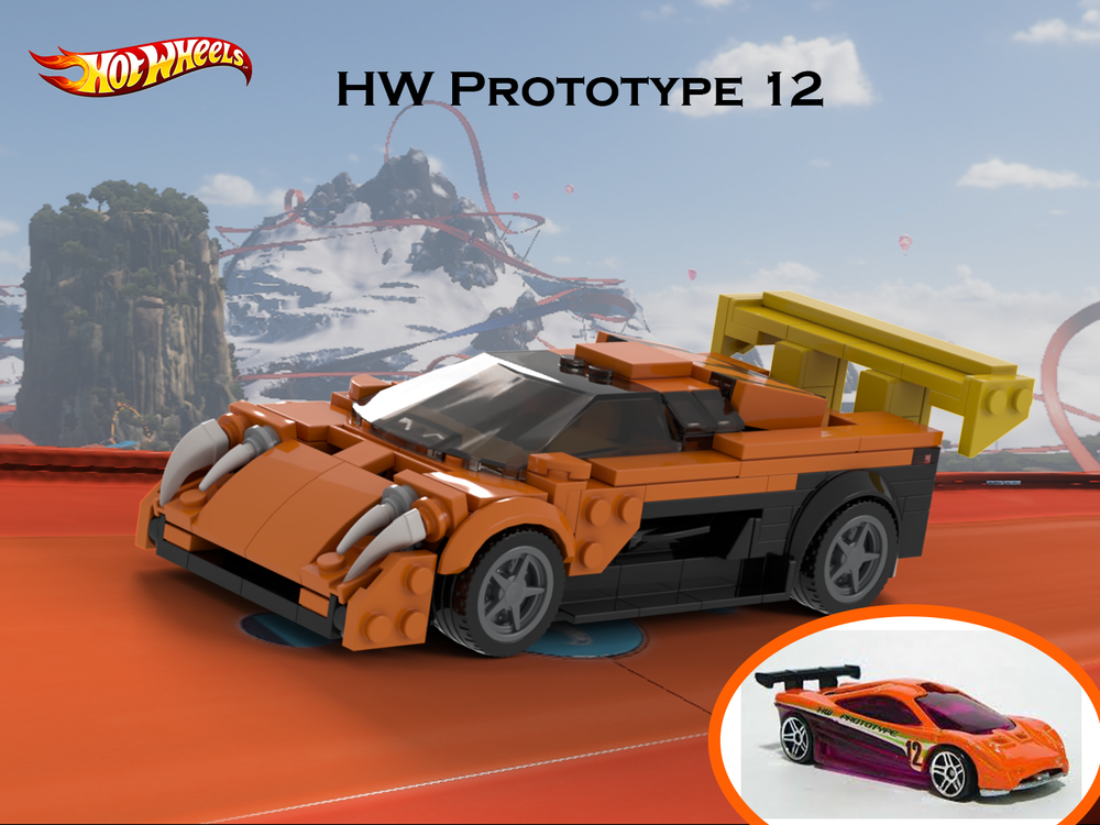 Lego Hot Wheels HW Prototype 12