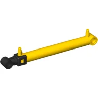 Pneumatic Cylinder 1 x 11 with 2 Stepped Inlets [V2] / Yellow