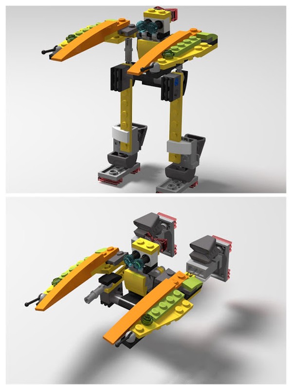 Lego Transformer H-Wing