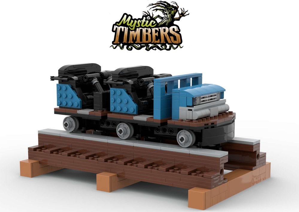 Lego ROLLERCOASTER - MYSTIC TIMBERS - KINGS ISLAND