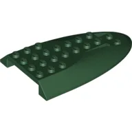 Aircraft Fuselage Curved Aft Section 6 x 10 Top / Dark Green