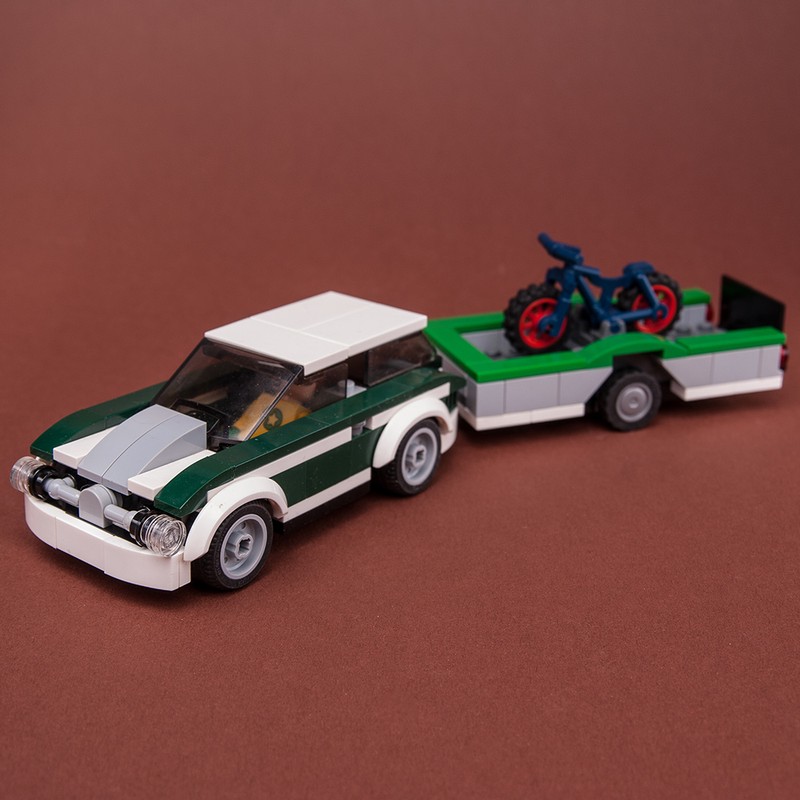 Lego Dark Green City SUV