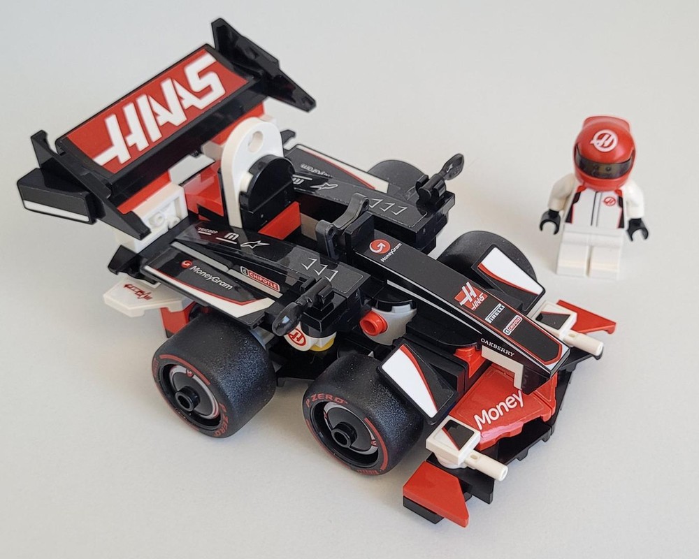 Lego Tooned MoneyGram Haas F1 VF-24