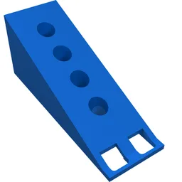 Fabuland, Roof Support Slope 6 x 2 / Blue
