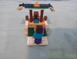Steve's crafting hut