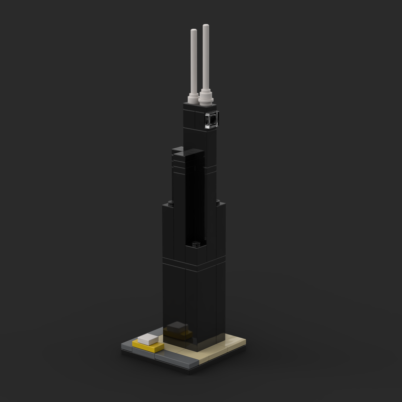 Lego Micro Chicago - Sears Tower