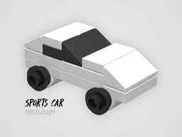 Micro Scale Sports Car