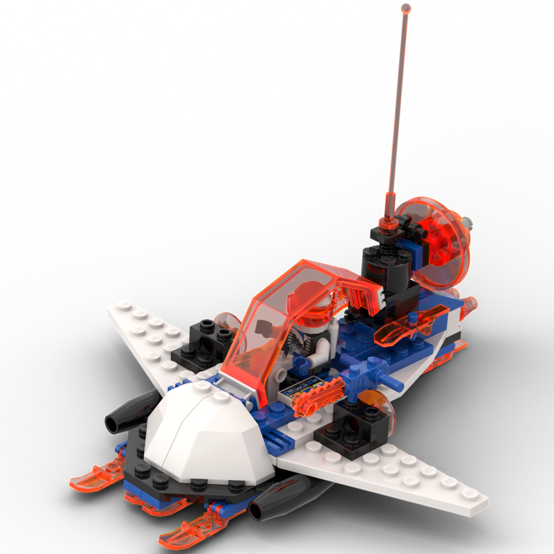 Lego MOC-6879 ice speeder
