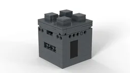 Dark Grey Brick (Puzzle Box)