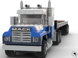 Mack R Series Sleeper cab
