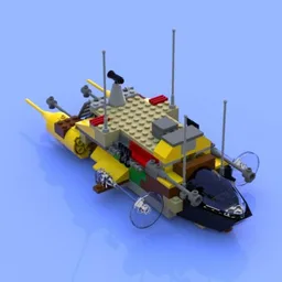 Yellow Shuttlecraft