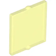 Glass for Window 1 x 2 x 2 Flat / Trans-Neon Green