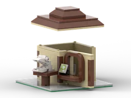 Modular museum ticket boot
