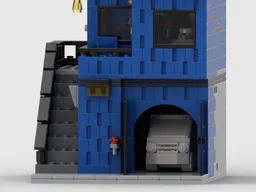 Small Apartment with Garage, Small Modular