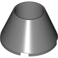Cone 4 x 4 x 2 Hollow No Studs / Dark Bluish Gray