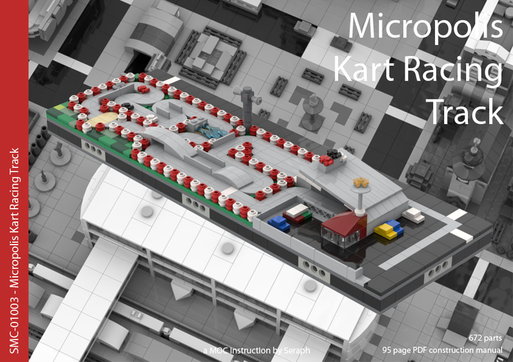 Lego Micropolis Kart Racing Track