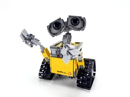 WALL-E 21303 modification bundle: body, tracks, solar panel, eyebrows & hands