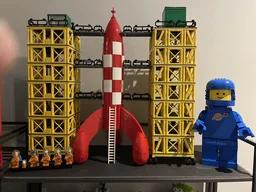 Tintin Rocket Launch Tower