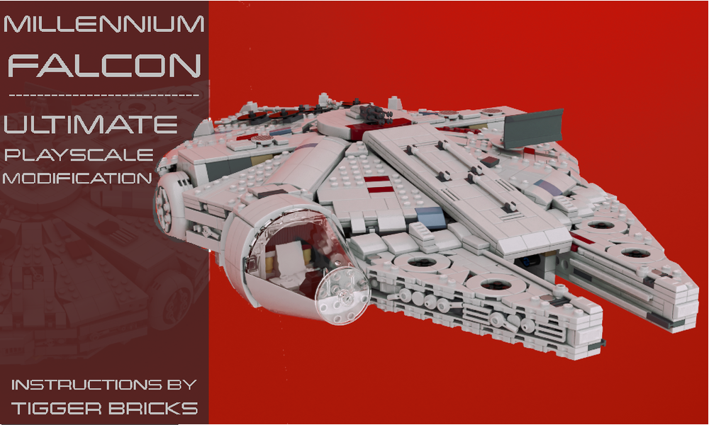 Lego The Falcon - Ultimate Playscale Modification
