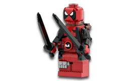 Up-Scaled LEGO Minifigure - Deadpool