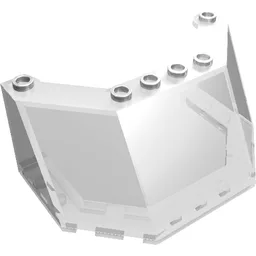 Windscreen 5 x 8 x 3 / Trans-Clear