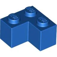 Brick 2 x 2 Corner / Blue