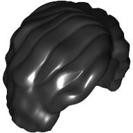 Lego Hair Short and Bushy / Black