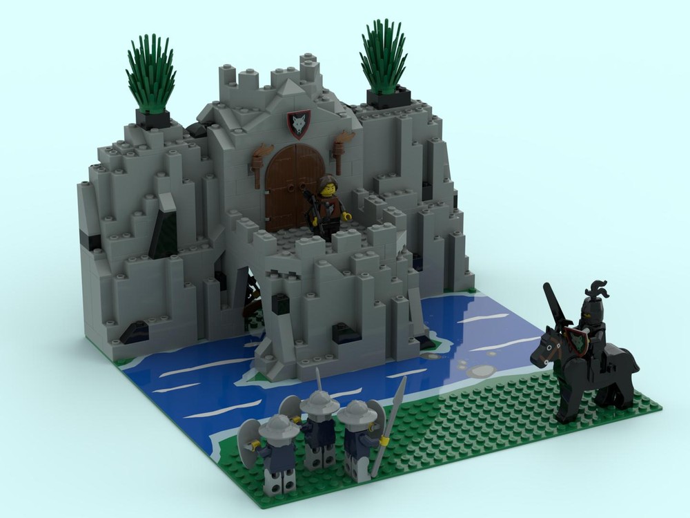 Lego Wolfpack River Hideout