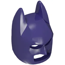 Mask, Batman Cowl [Plain] / Dark Purple