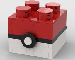 Poké Ball Brick