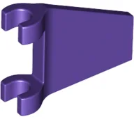 Flag 2 x 2 Trapezoid with Flared Area between Clips